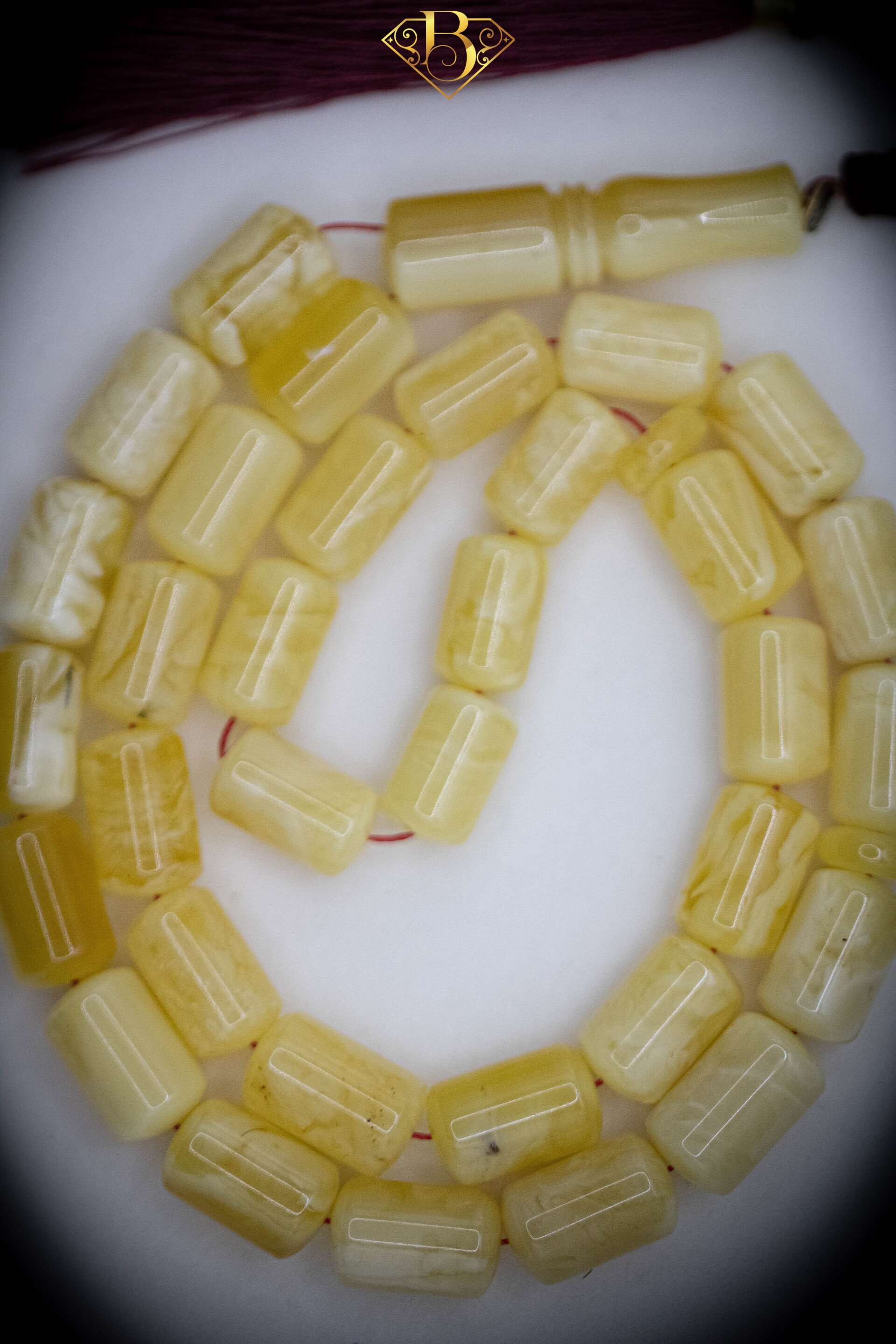 Cinnamon Color Barrel Shape Rosary