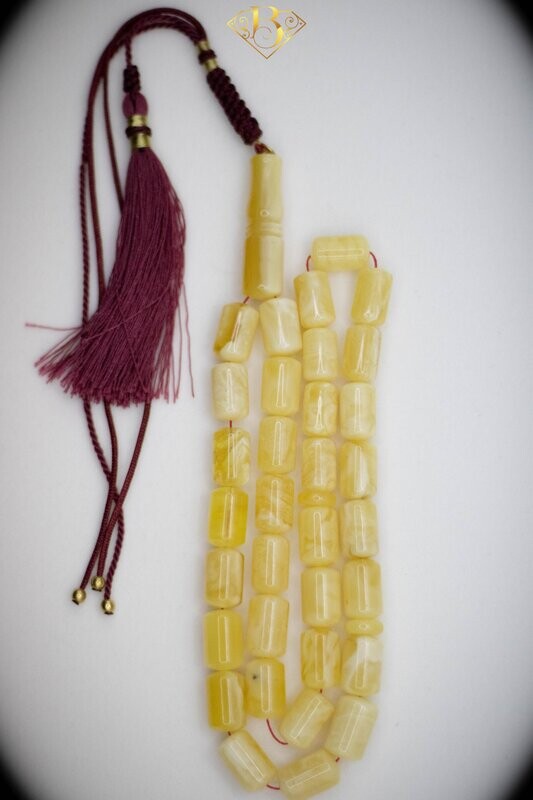Cinnamon Color Barrel Shape Rosary