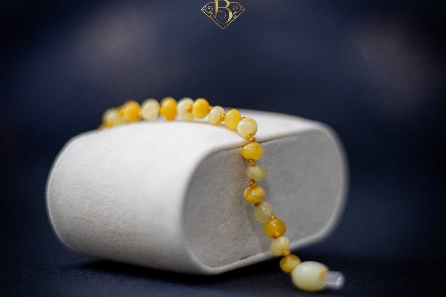 Yellow Amber (Baby Bracelet)