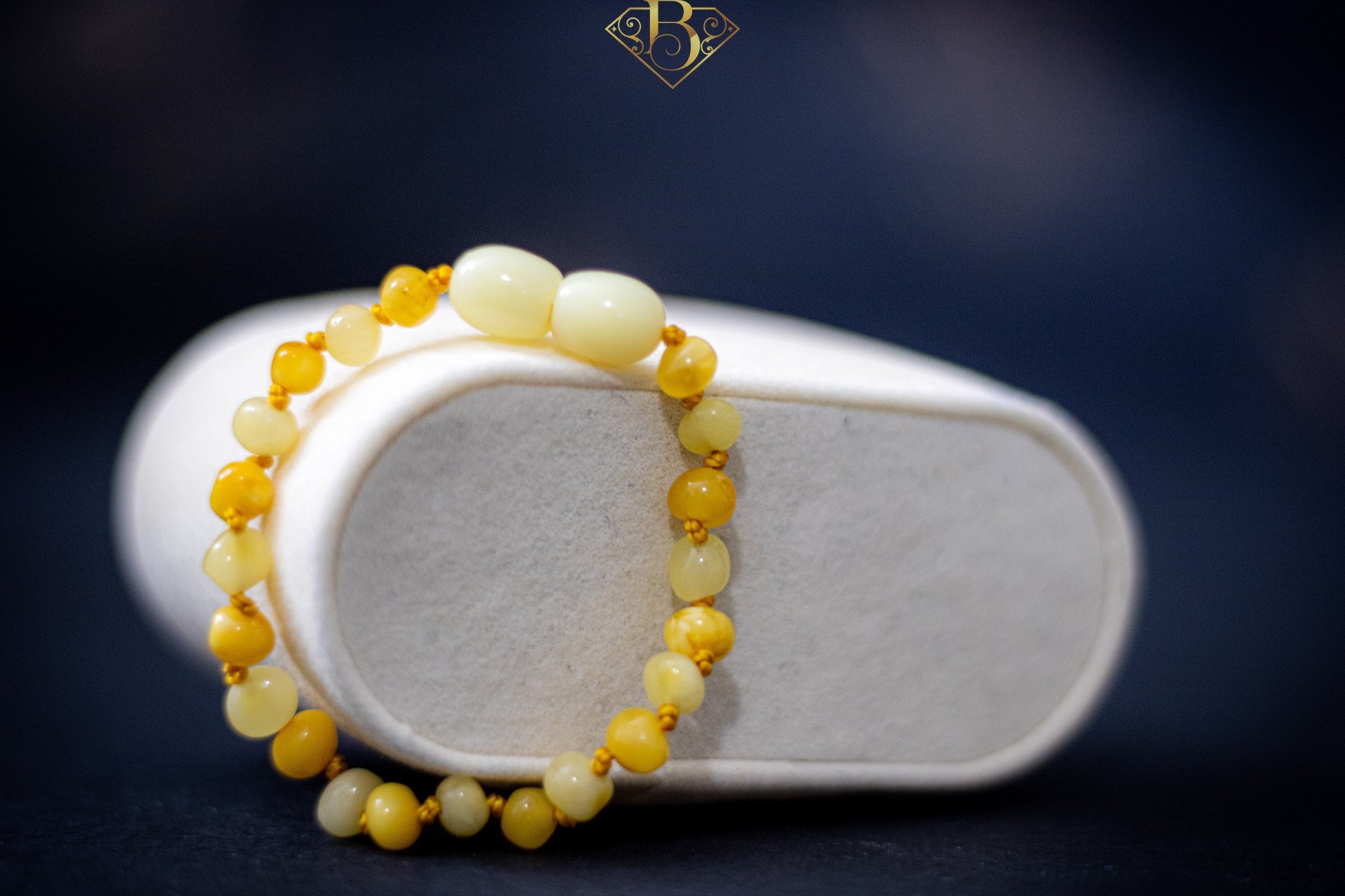Yellow Amber (Baby Bracelet)