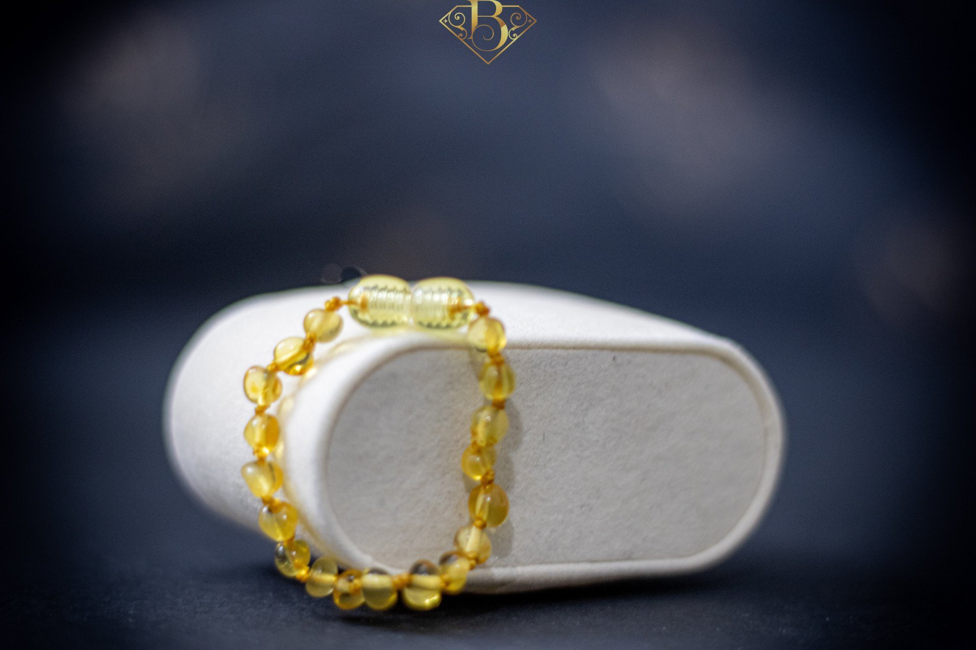 Light Yellow Amber (Baby Bracelet)