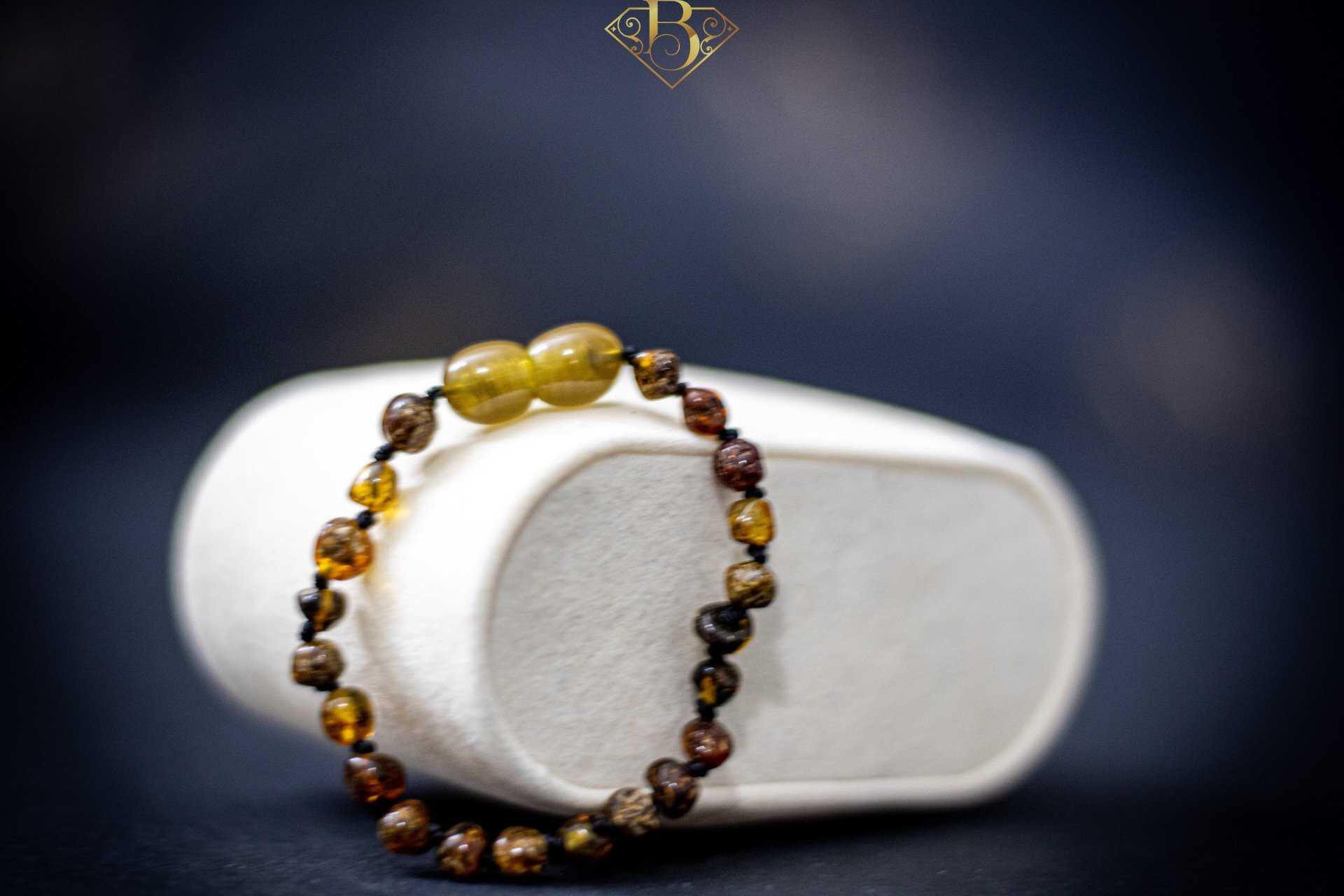 Green Amber (Baby Bracelet)