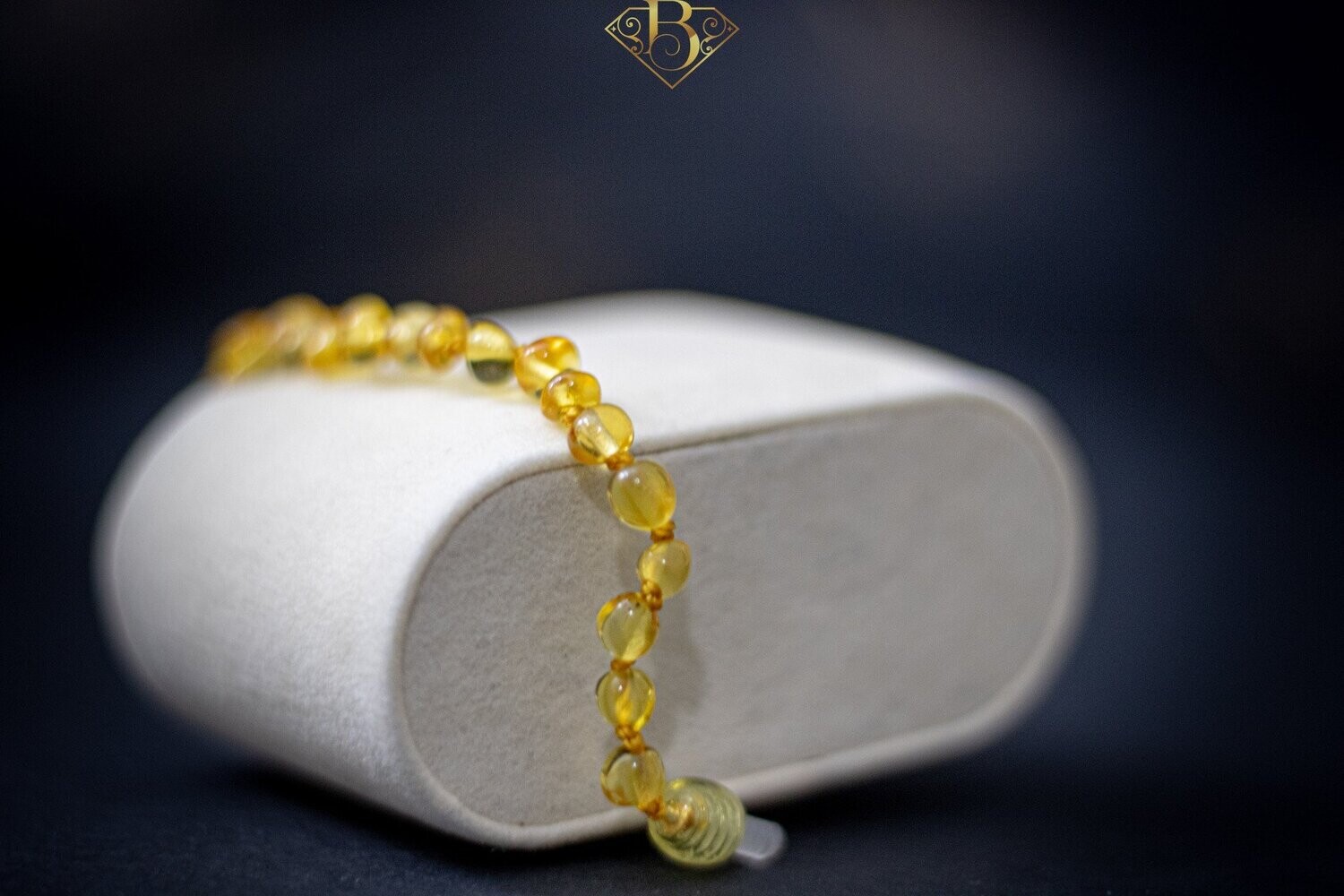 Light Yellow Amber (Baby Bracelet)