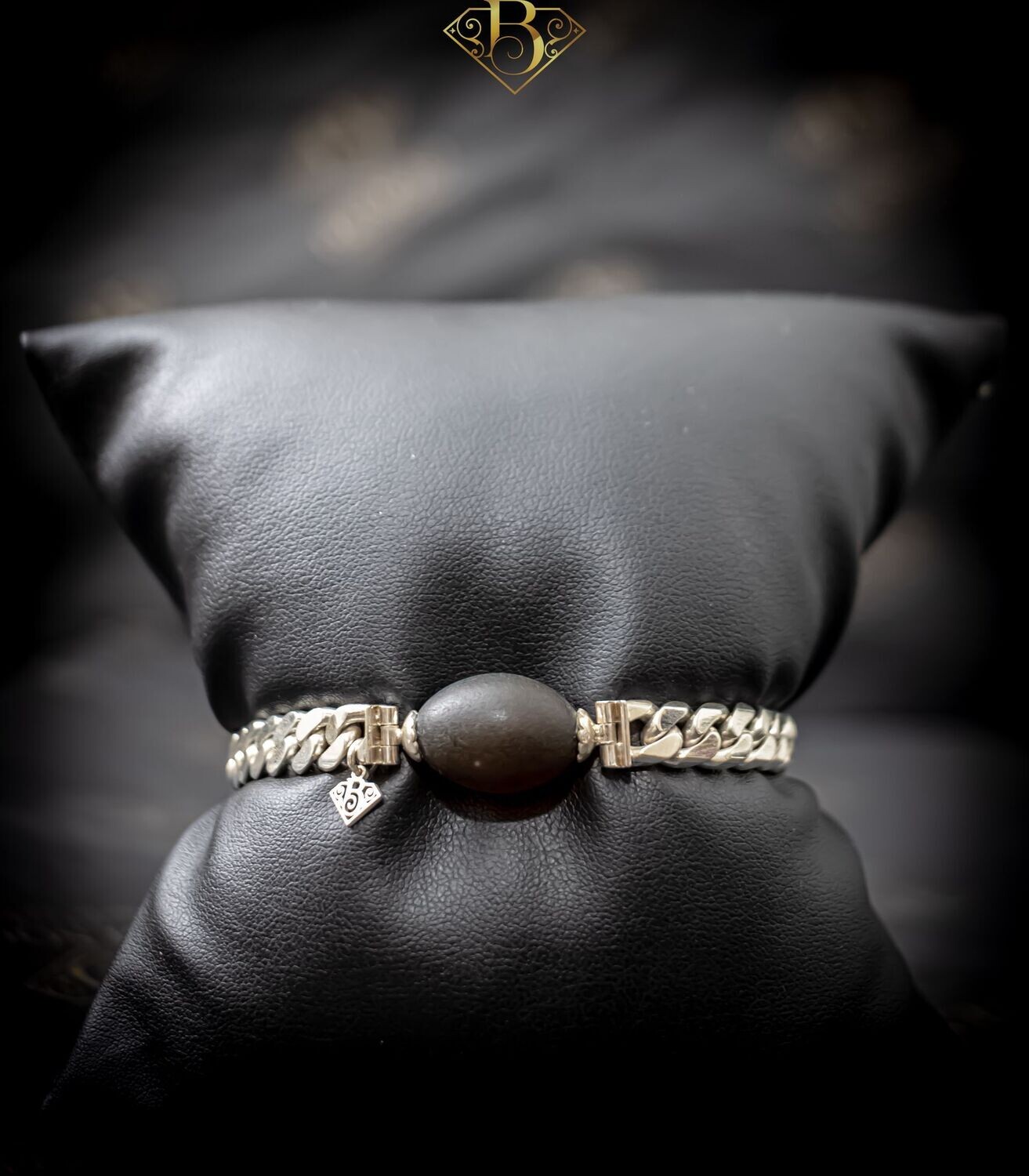Dark  Sliver Bracelet (Polished)