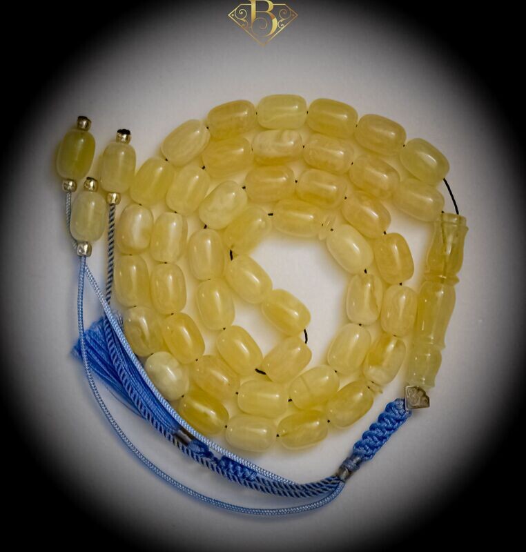 ​Yellow Barrel Shape Rosary III