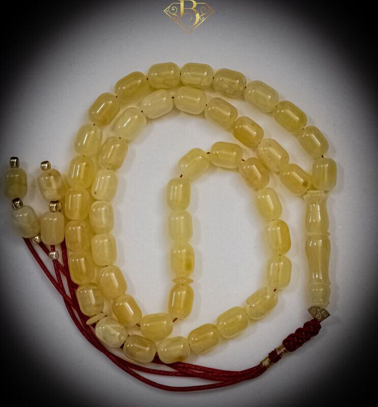 ​Yellow Barrel Shape Rosary IIV