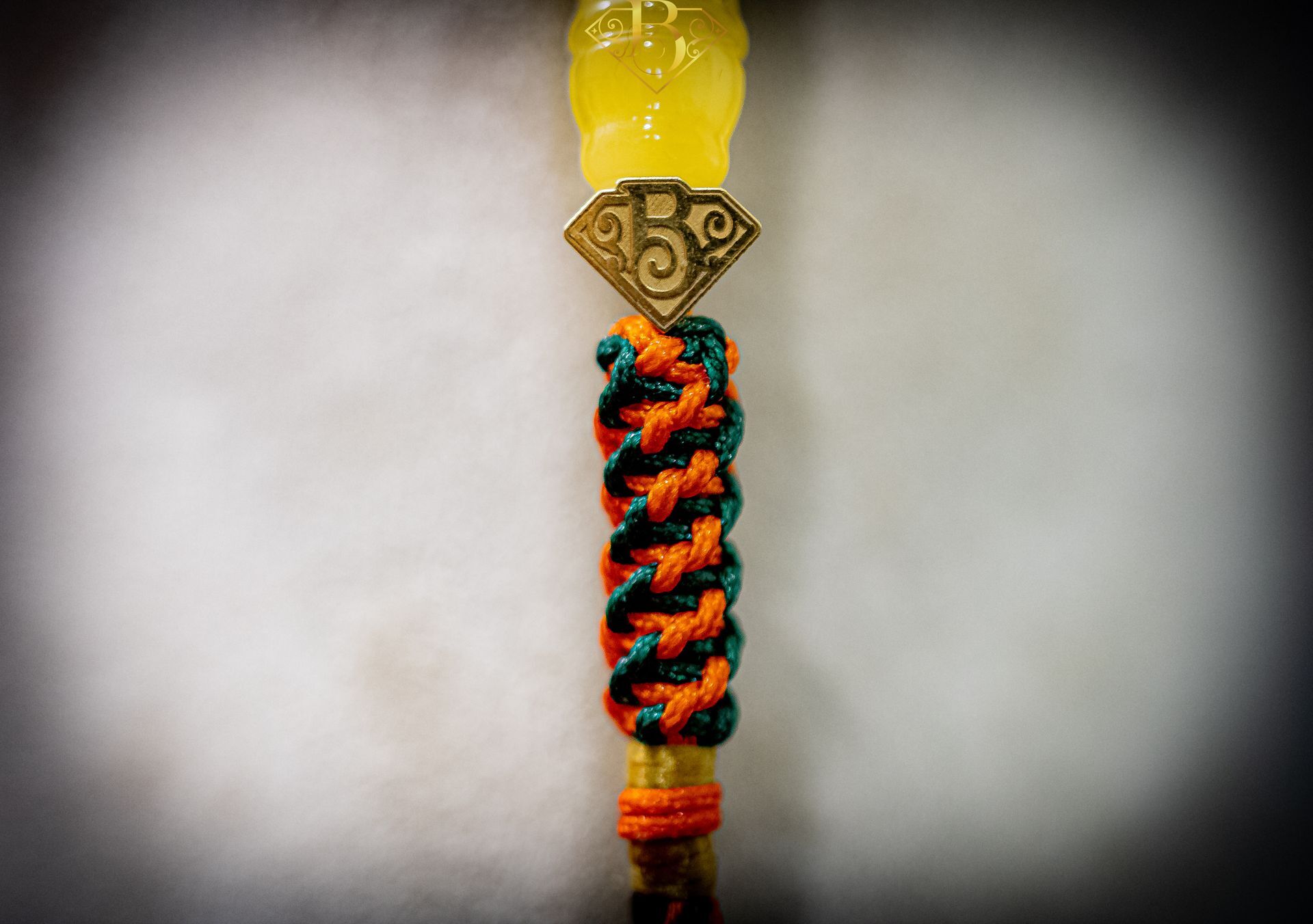 ​Yellow Barrel Shape Rosary II