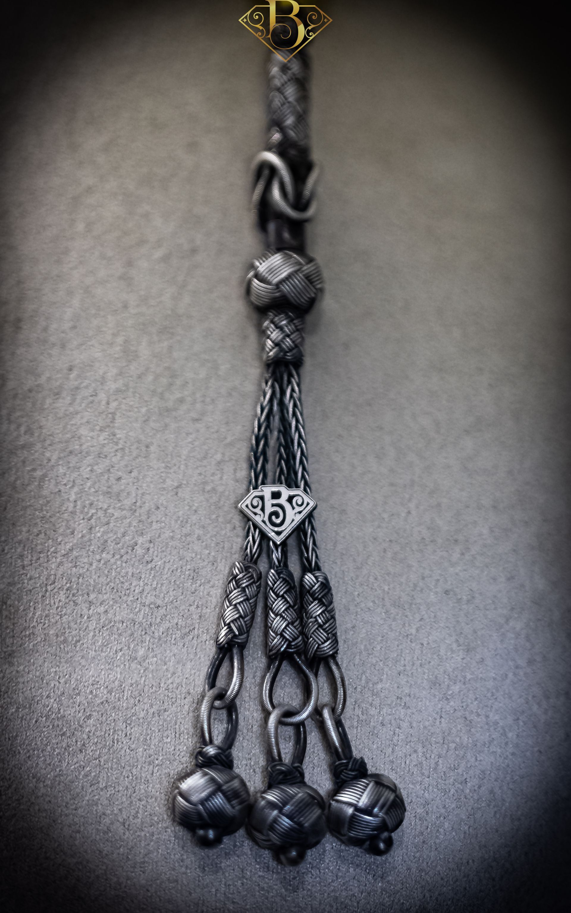 Yellow with Inclusion (Silver Tassel)