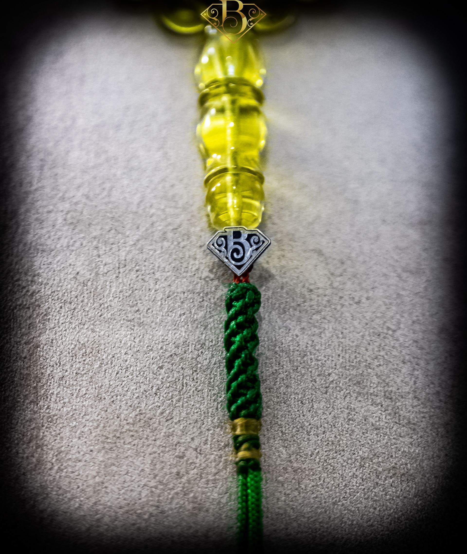 Light Green Colombian Amber Rosary