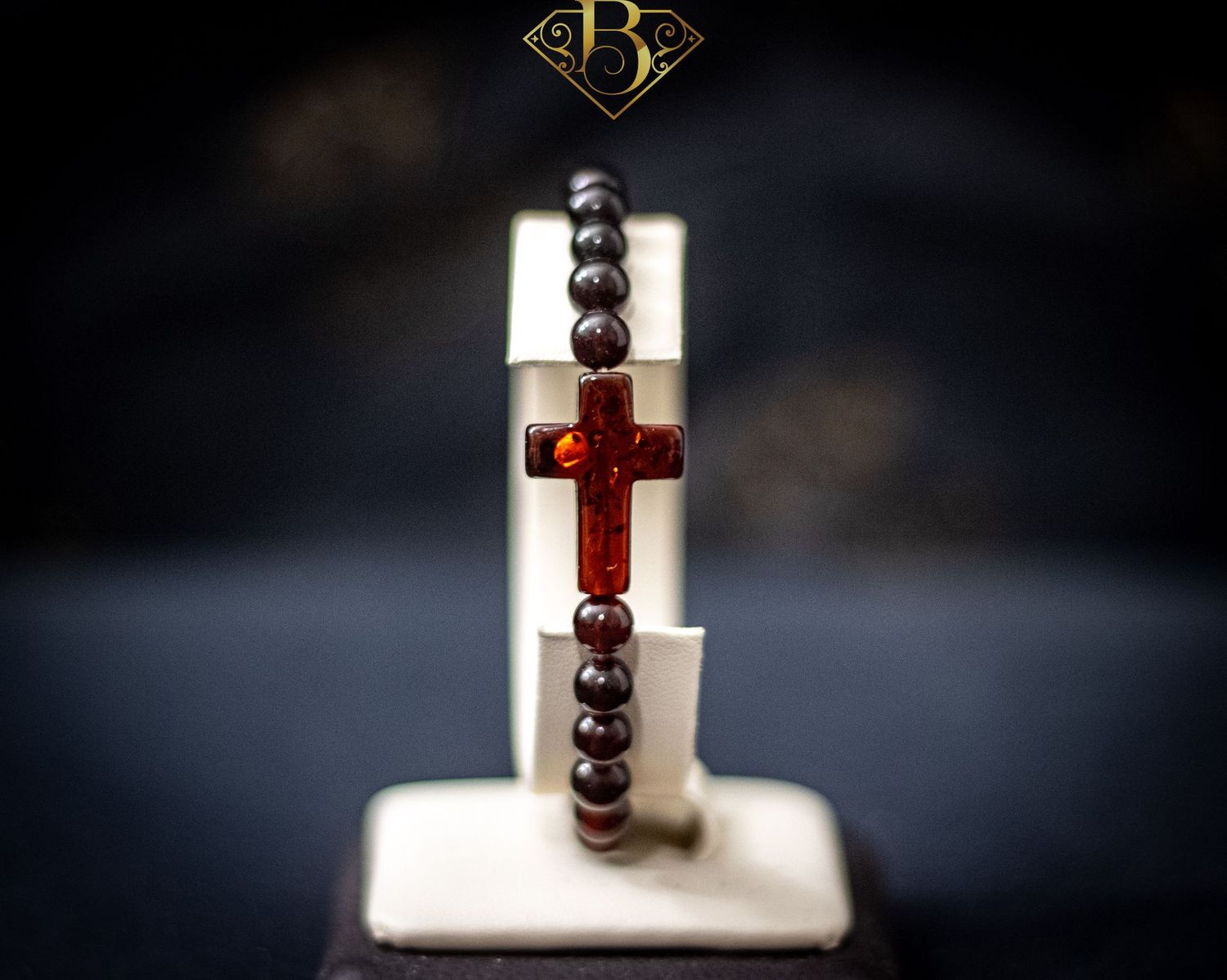 Cherry Cross Bracelet
