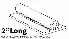 Zebo Rod 2&quot; x 1/4&quot;