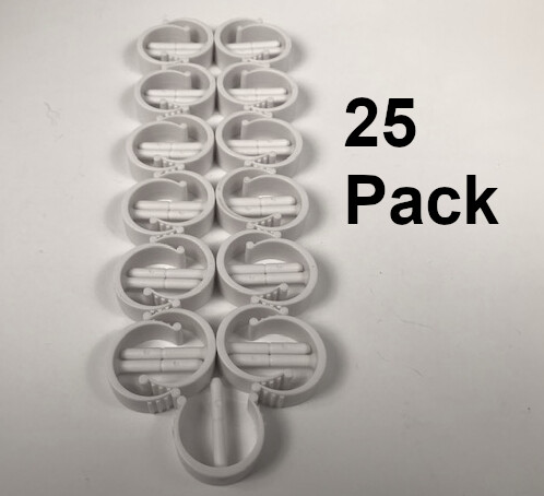 Circo Snap Pin - 1/2", Volume: Wholesale Pack (25 pcs.), Color: White