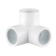 3 Way L - Utility Grade PVC