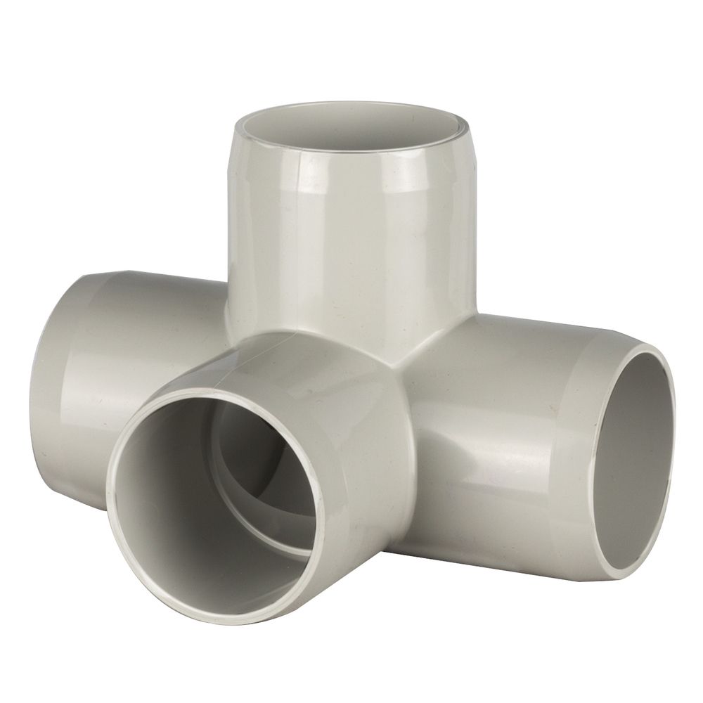4-Way LT ( 1-1/4 inch), Type: 44-F Gray, Volume: Per Piece
