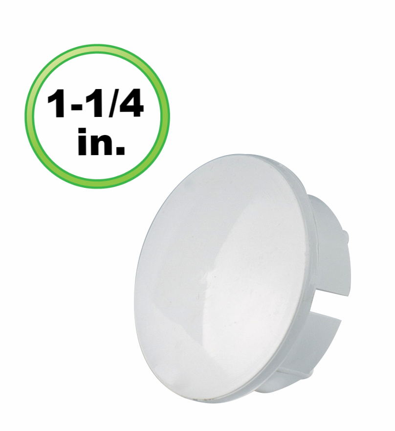 Internal Cap (1-1/4 inch), Type: 74-F (White), Volume: Per Piece