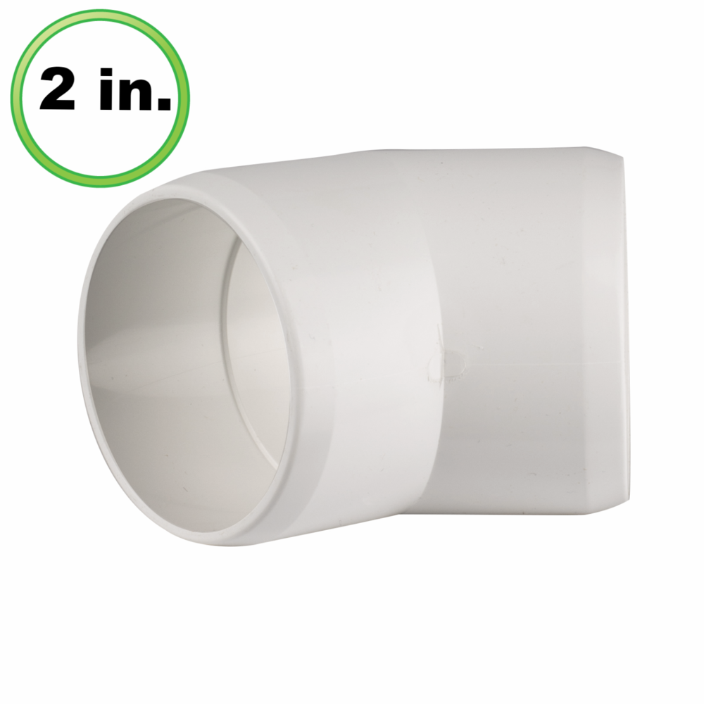 45 degree (2 inch), Type: 146-F (White), Volume: Per Piece