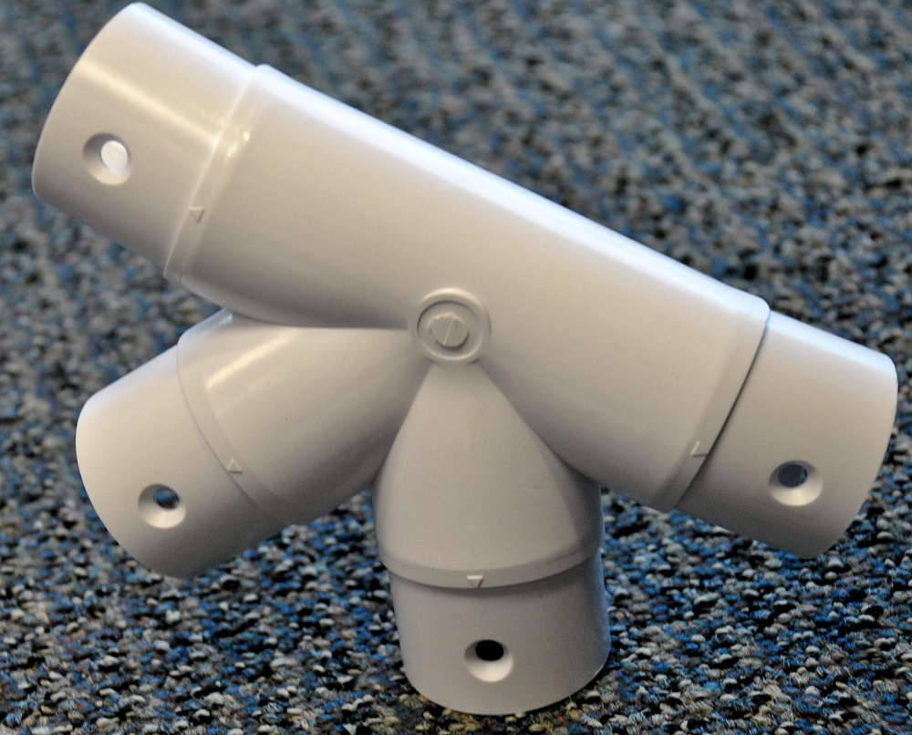 Geodesic 4-Way (1 inch or 1-1/2 inch), Volume: Per Piece