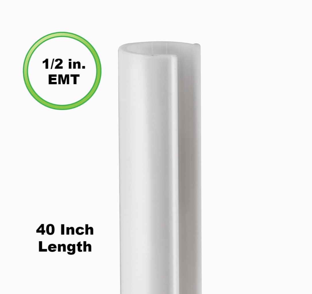 Snap Clamp ABS 40 Inch X 1/2 inch (for 1/2" EMT pipe)