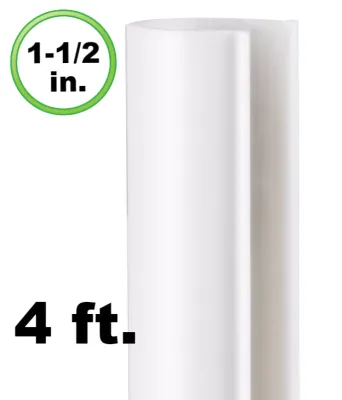 Snap Clamp ABS - 4 foot X 1-1/2 inch (for 1-1/2&quot; PVC)