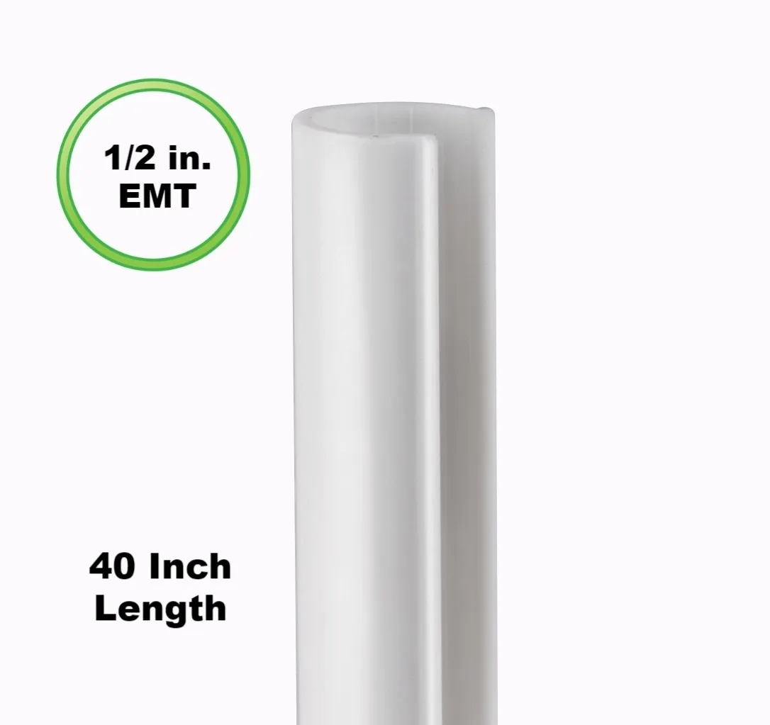 Snap Clamp ABS - 40 Inch X 1/2 inch (for 1/2&quot; EMT pipe)