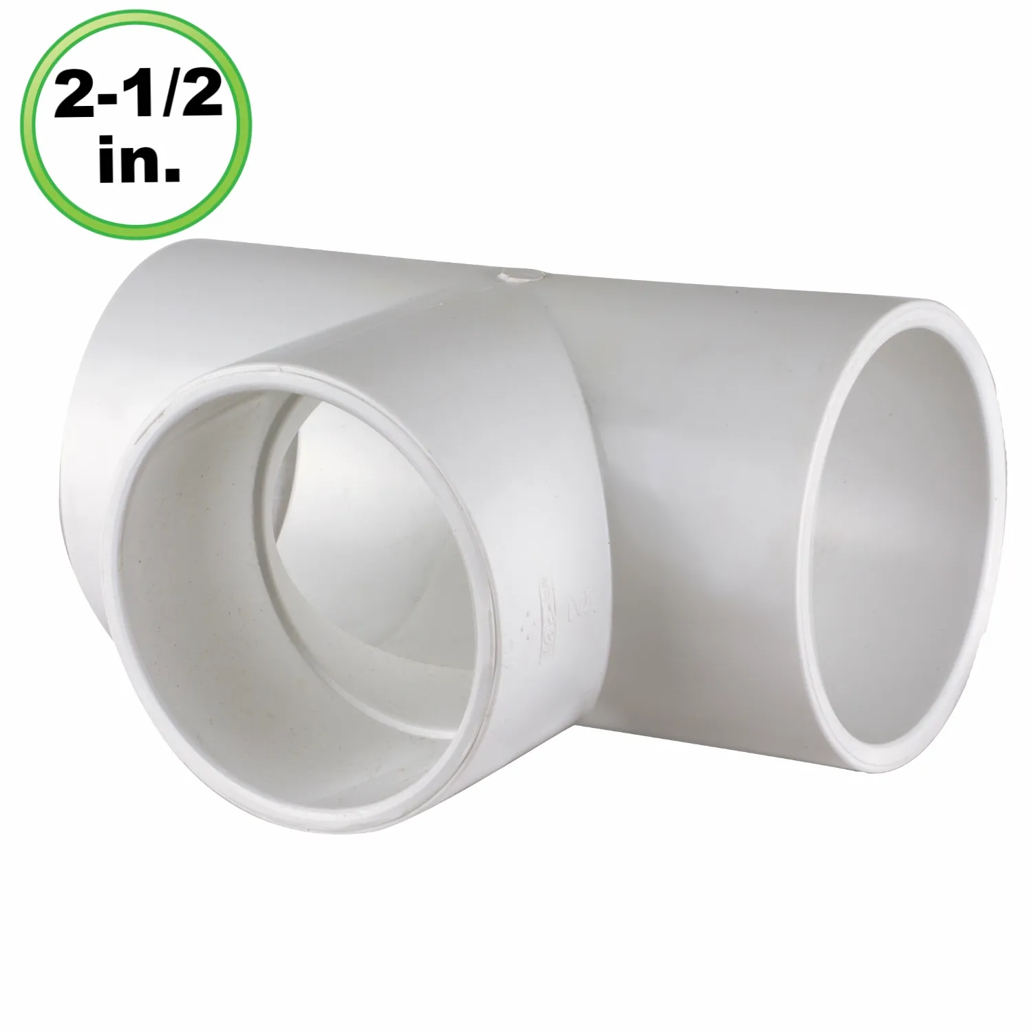 Tee - PVC Fitting (2-1/2 inch)