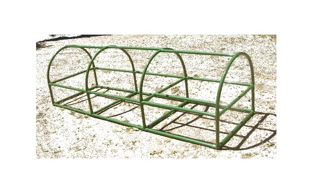 Arched 3 feet X 9 feet Chicken Coop (Green)