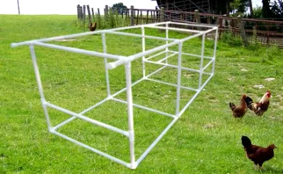 Flat Top 3 foot X 9 foot Chicken Coop