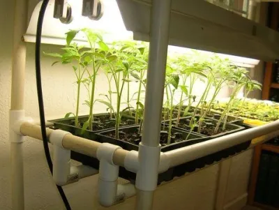 PVC Grow Rack - Seed Starter PVC Grow Rack - Seed Starter