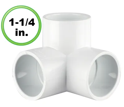 3 Way L (1-1/4 inch/Utility Grade)