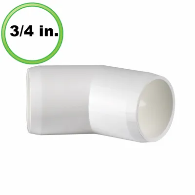 45 degree (3/4 inch)