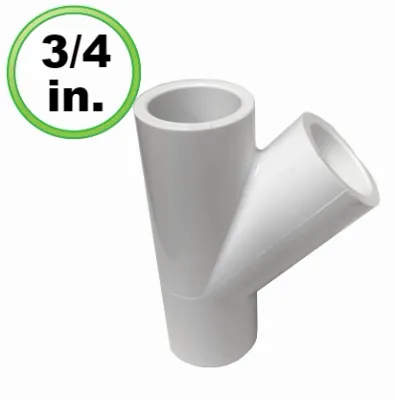 Wye 45 degree (3/4 inch)