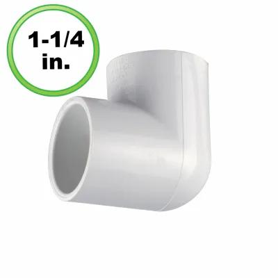 90 Degree Elbow (1-1/4 inch - Utility Grade)