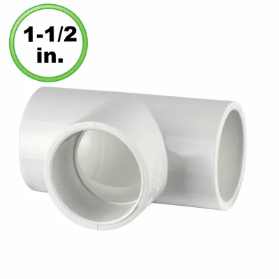 Tee - PVC Fitting (1-1/2 inch)