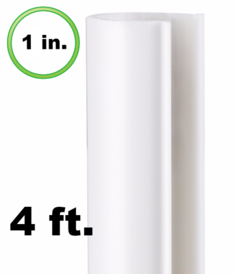 Snap Clamp ABS - 4 foot X 1 inch (for 1&quot; PVC)