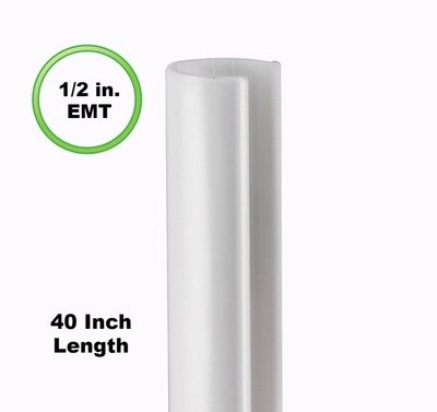 Snap Clamp ABS - 40 Inch X 1/2 inch (for 1/2&quot; EMT pipe)