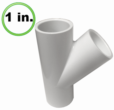 Wye 45 degree (1 inch)