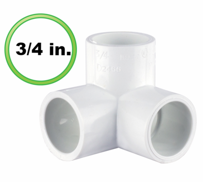 3 Way L (3/4 inch/Utility Grade)