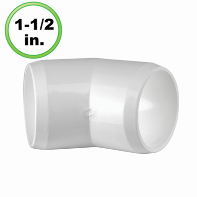 45 degree (1-1/2 inch)
