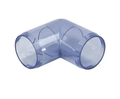 Clear PVC fittings for PVC pipe and special science projects