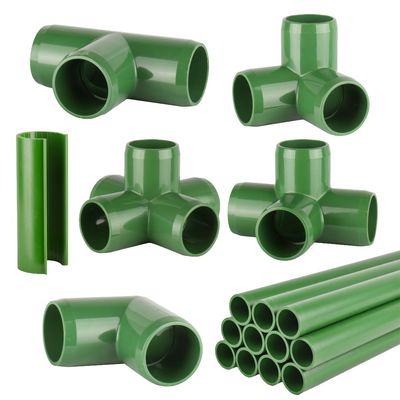 Circo Green PVC Fittings and Snap Clamps