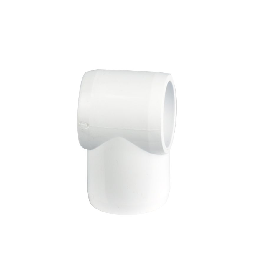 Slip Tee from Circo innovations in white color for 1/2 inch PVC pipe