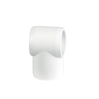 Slip Tee from Circo innovations in white color for 1/2 inch PVC pipe