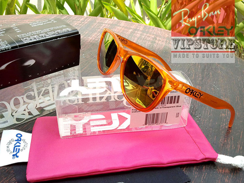 Oakley Frogskins Orange Acid &#39;no-screw&#39; (Original Grade 7A)