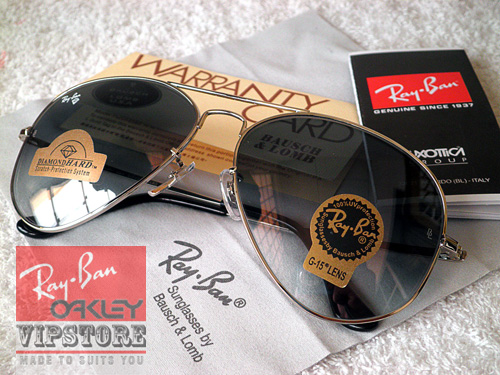 Ray-Ban Aviator Diamond Hard Silver (Grade 7A)