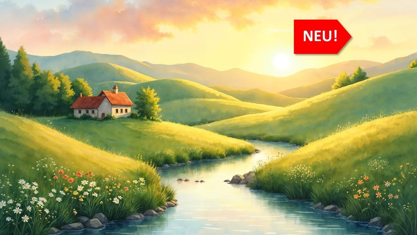 WORKSHOP MALEREI &quot;Landschaft&quot;  ACRYL AUF LEINWAND