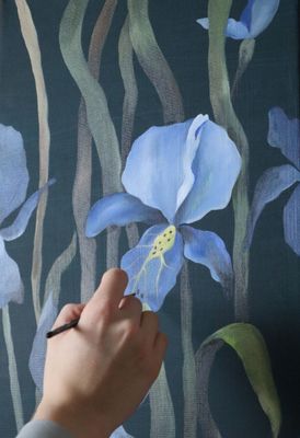 Workshop Blumen Acrylmalerei 6 x 60 Min.