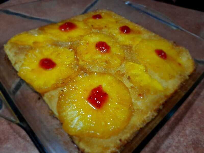 Volteado de piña 6 porciones