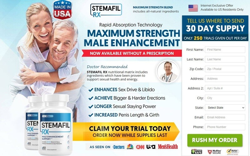 Stemafil RX Male Enhancement USA Reviews: Scam Or Legit!