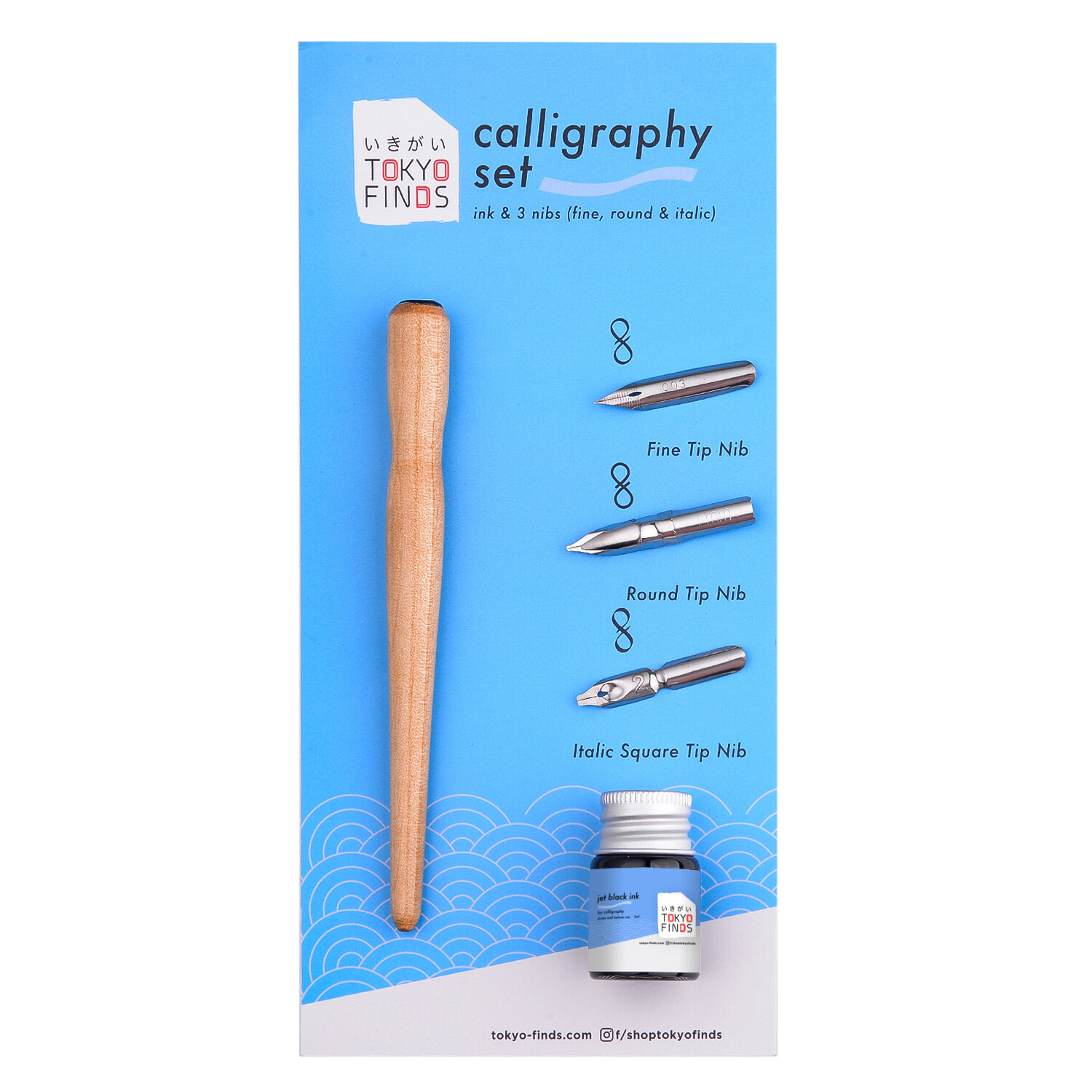 Tokyo Finds 3 in 1 Dip Pen &amp; Ink Set