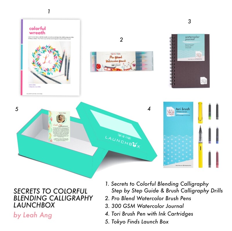 [Workshop in a Box] - The Secret to Colorful Blending Launchbox by Leah Ang